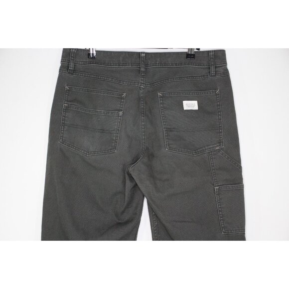 Rei Co-Op Mens 34 x 32 Trailsmith Double Knee Canvas Work Pants K642 - Picture 4 of 7